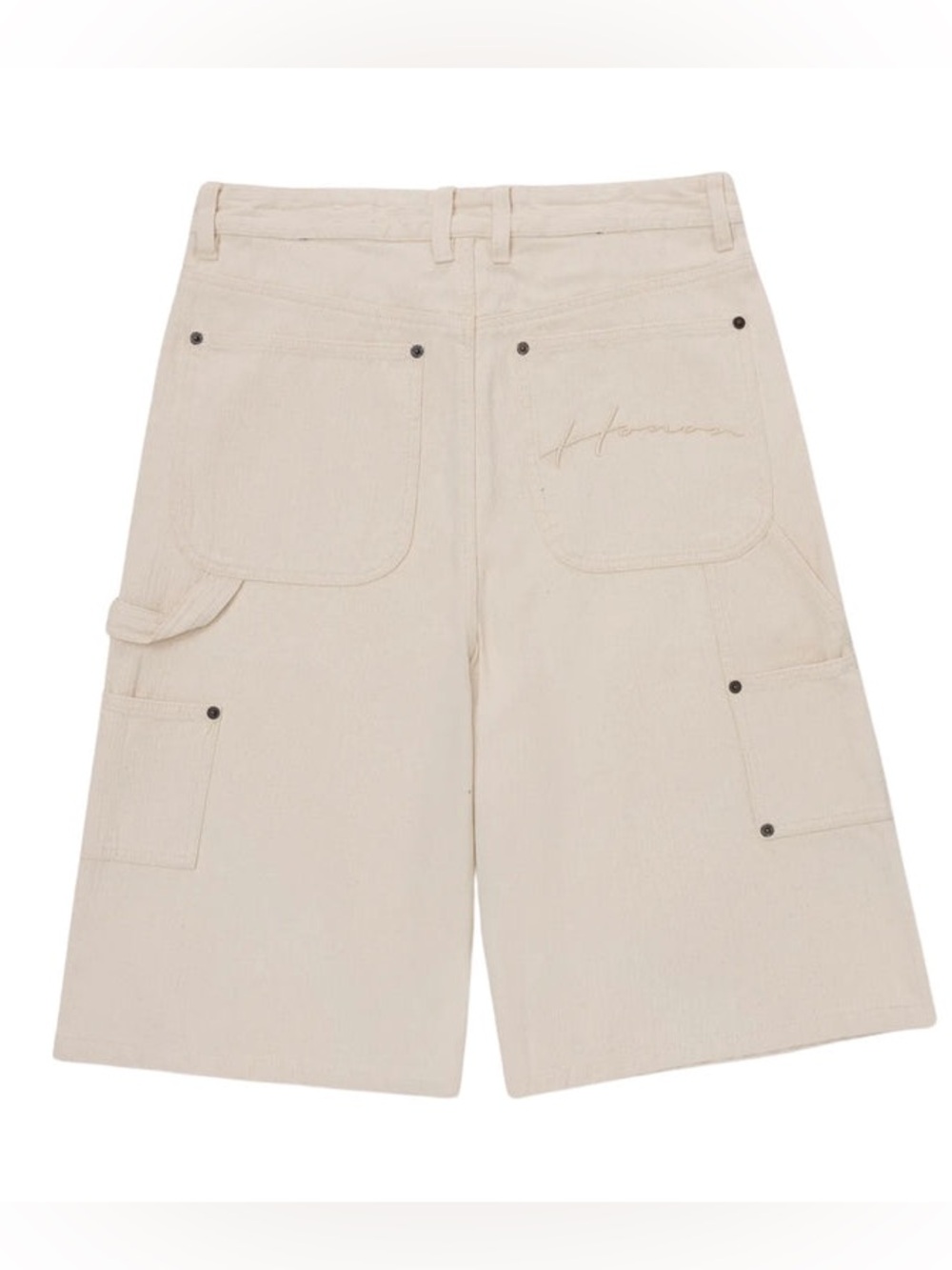 🆕 Honor The Gift Gears Carpenter shorts heavyweight workwear Cream jorts 36